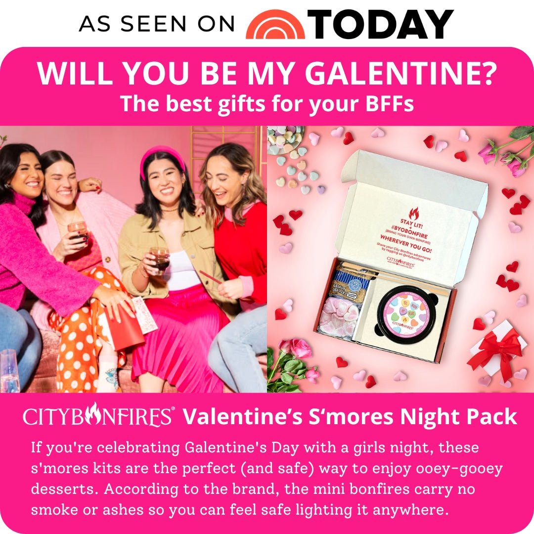 City Bonfires’ Valentine’s Day S’mores Night Pack Featured on The Today Show! - City Bonfires