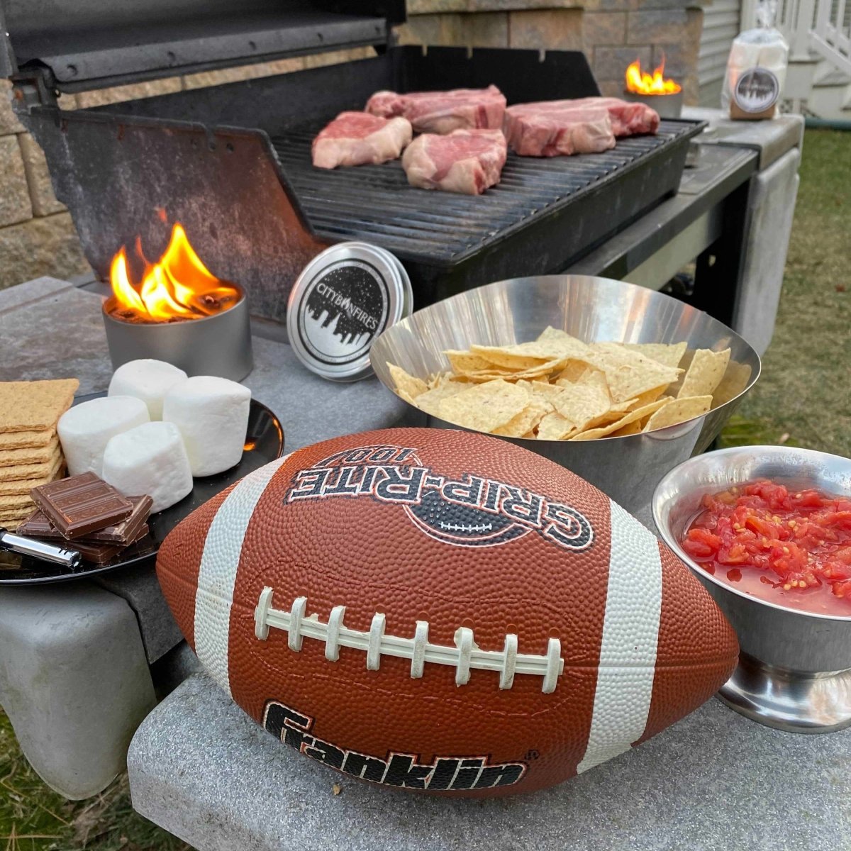 Tailgate at Home Ideas with City Bonfires - City Bonfires