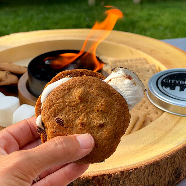 The Fastest Chocolate Chip Cookie S’mores Recipe Ever - City Bonfires