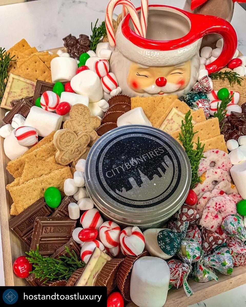 Top 10 Christmas S'mores Charcuterie Board Ideas - City Bonfires