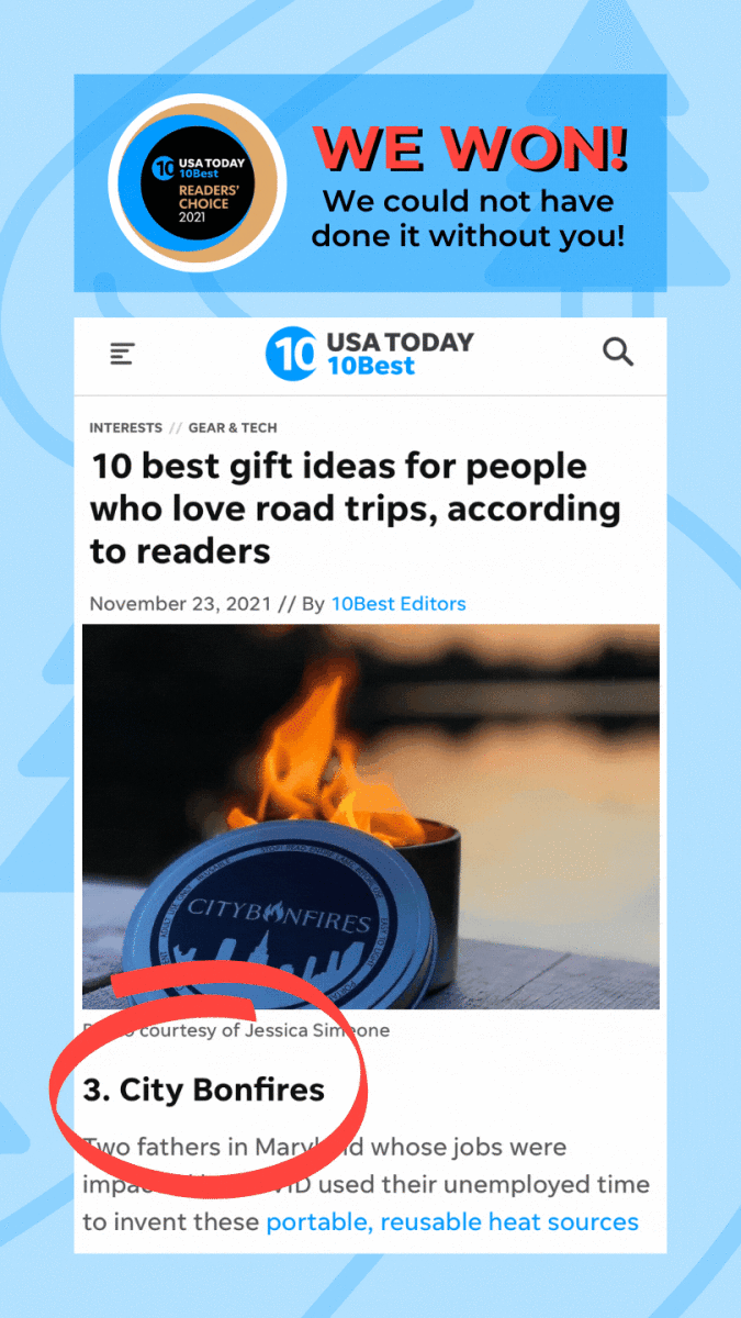 USA TODAY 10Best Readers Choice Winner! - City Bonfires