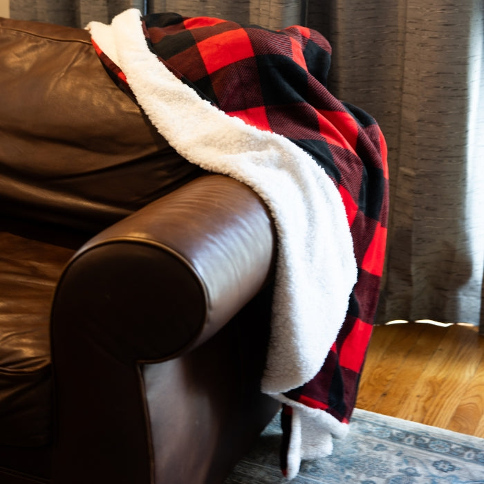 Valentine's Chair Blanket Gift Set