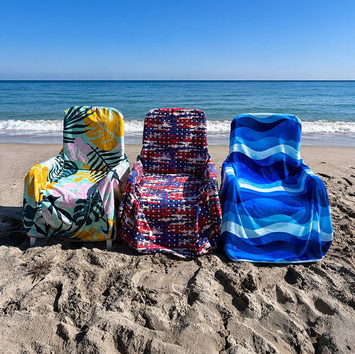 The Beach Towel Chair Blanket™