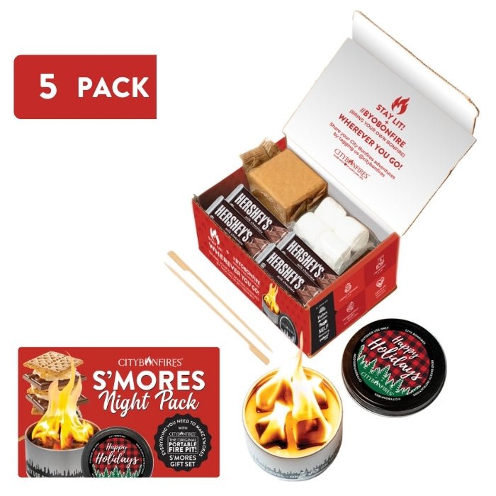 S'mores Night Pack - Happy Holiday Edition - City Bonfires