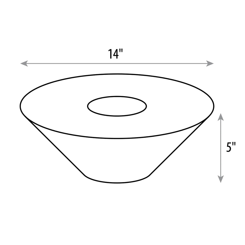 Concrete Cone Fire Pit (Ships June 15th) - City Bonfires