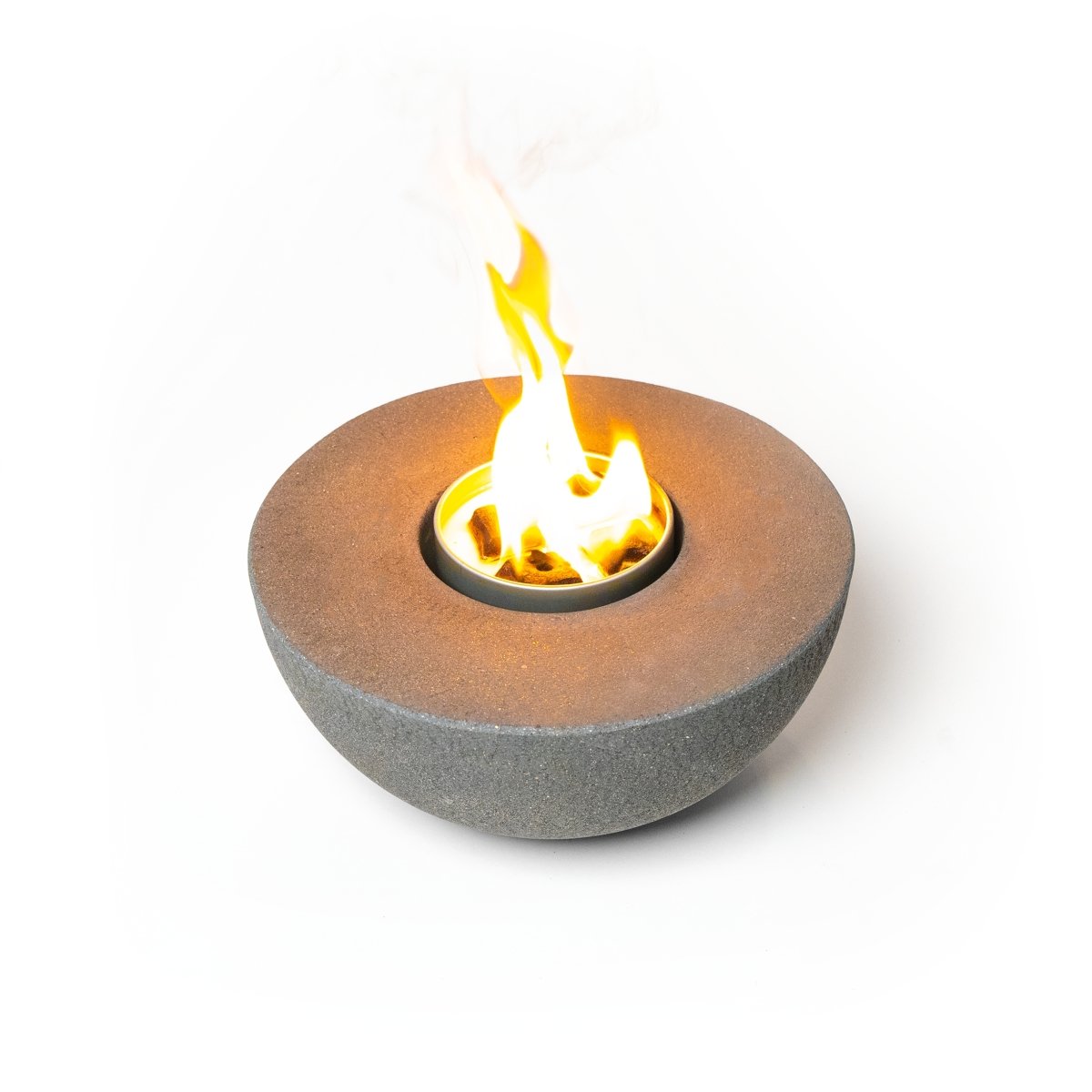 Concrete Semi-Round Fire Pit (Ships June 15th) - City Bonfires