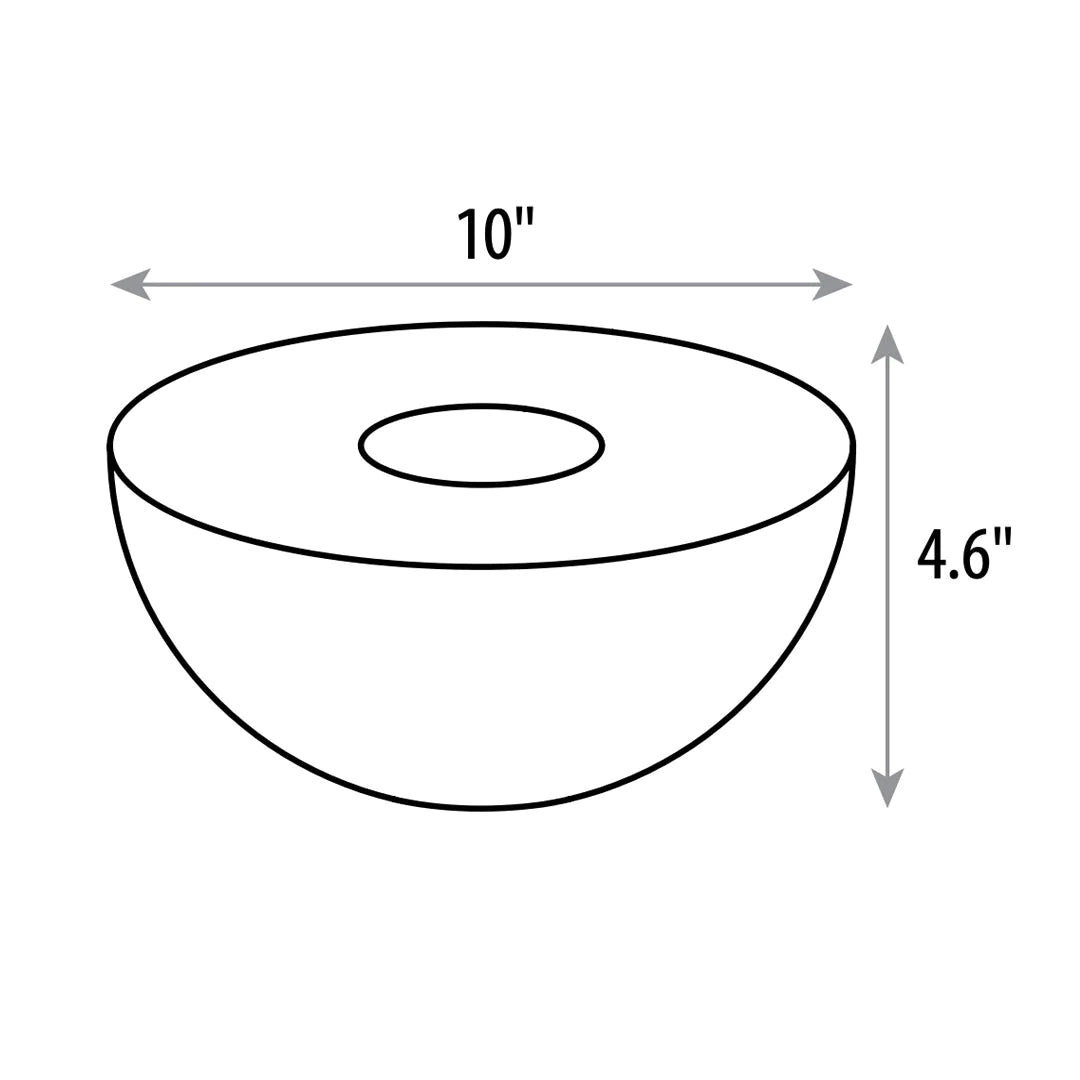 Concrete Semi-Round Fire Pit (Ships June 15th) - City Bonfires