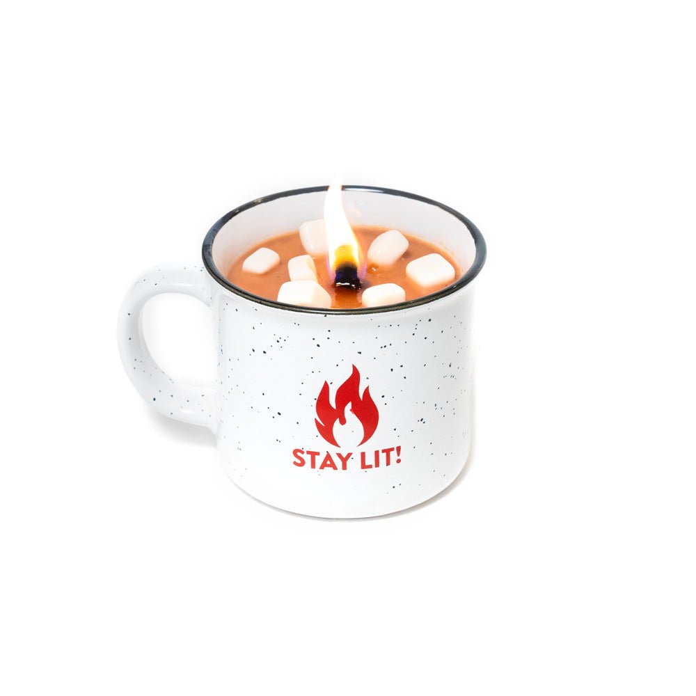 Hot Chocolate Scented Candle Mug - City Bonfires