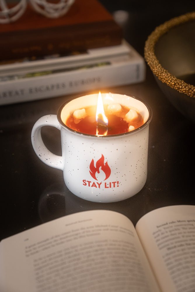 Hot Chocolate Scented Candle Mug - City Bonfires