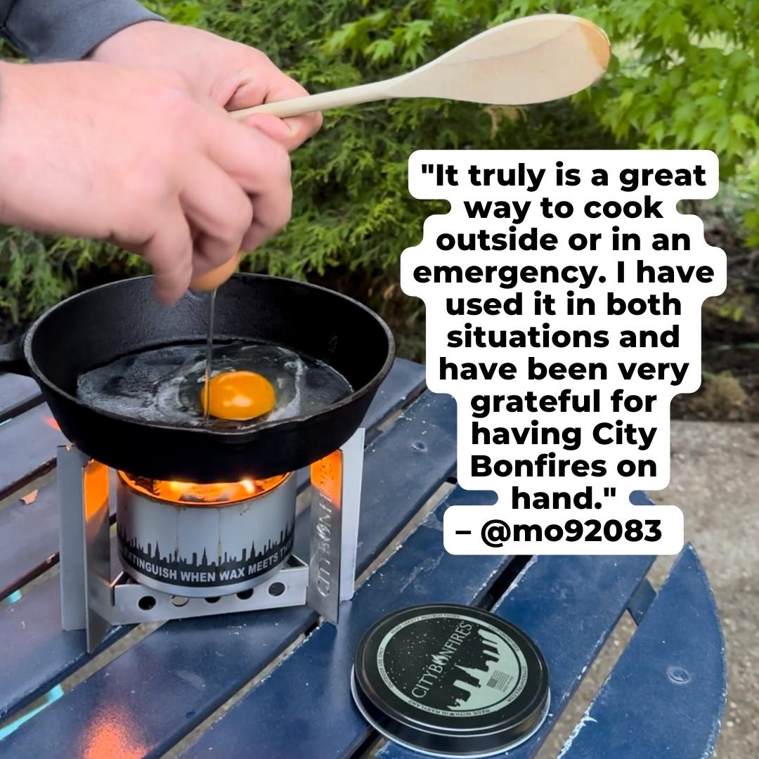 Portable Camp Stove / Stand Combo - City Bonfires