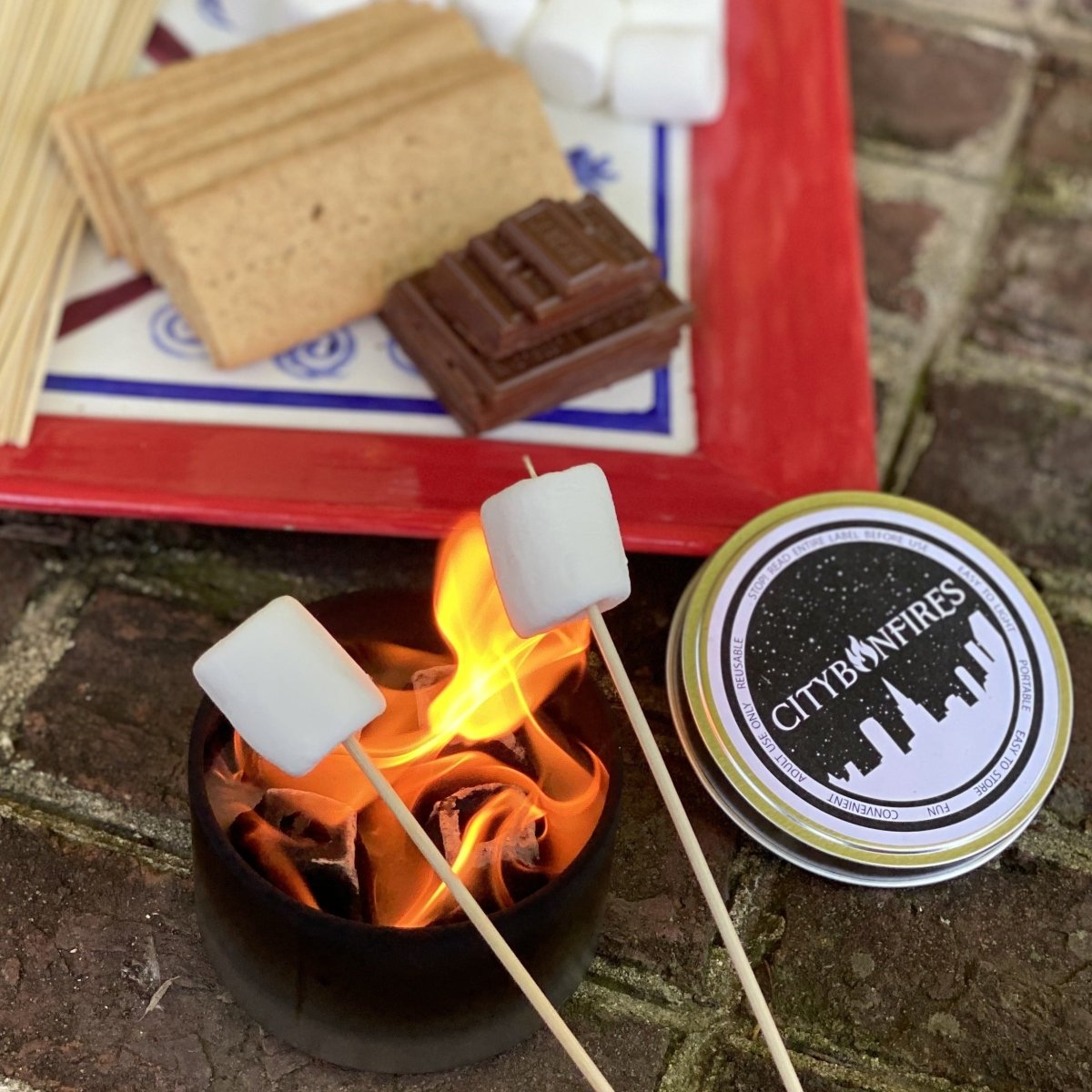 S'more Kit (Makes 4) - City Bonfires