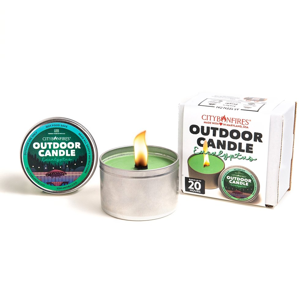 The Outdoor Candle - Eucalyptus - City Bonfires