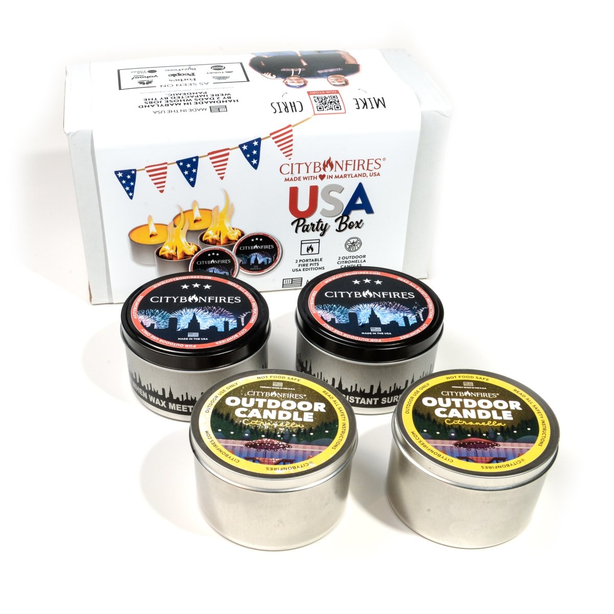 USA Party Box - City Bonfires