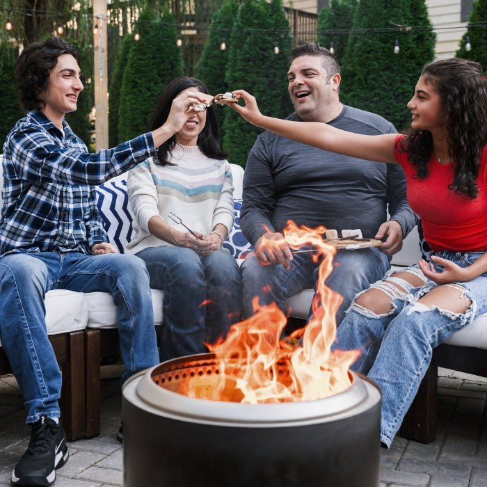 5 Reasons Coleman Cityscapes Smokeless Fire Pits Are Perfect for Your Backyard - City Bonfires