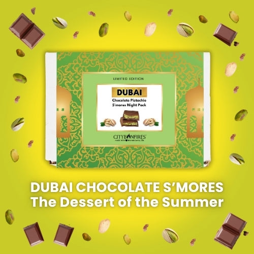 City Bonfires Launches Limited-Edition Dubai Chocolate S’mores Night Pack: The Ultimate Summer Treat