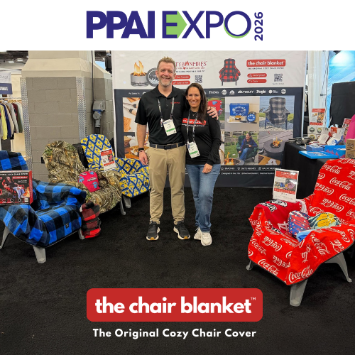 The Chair Blanket™ Named Top 10 Promotional Products at PPAI Expo Show 2026
