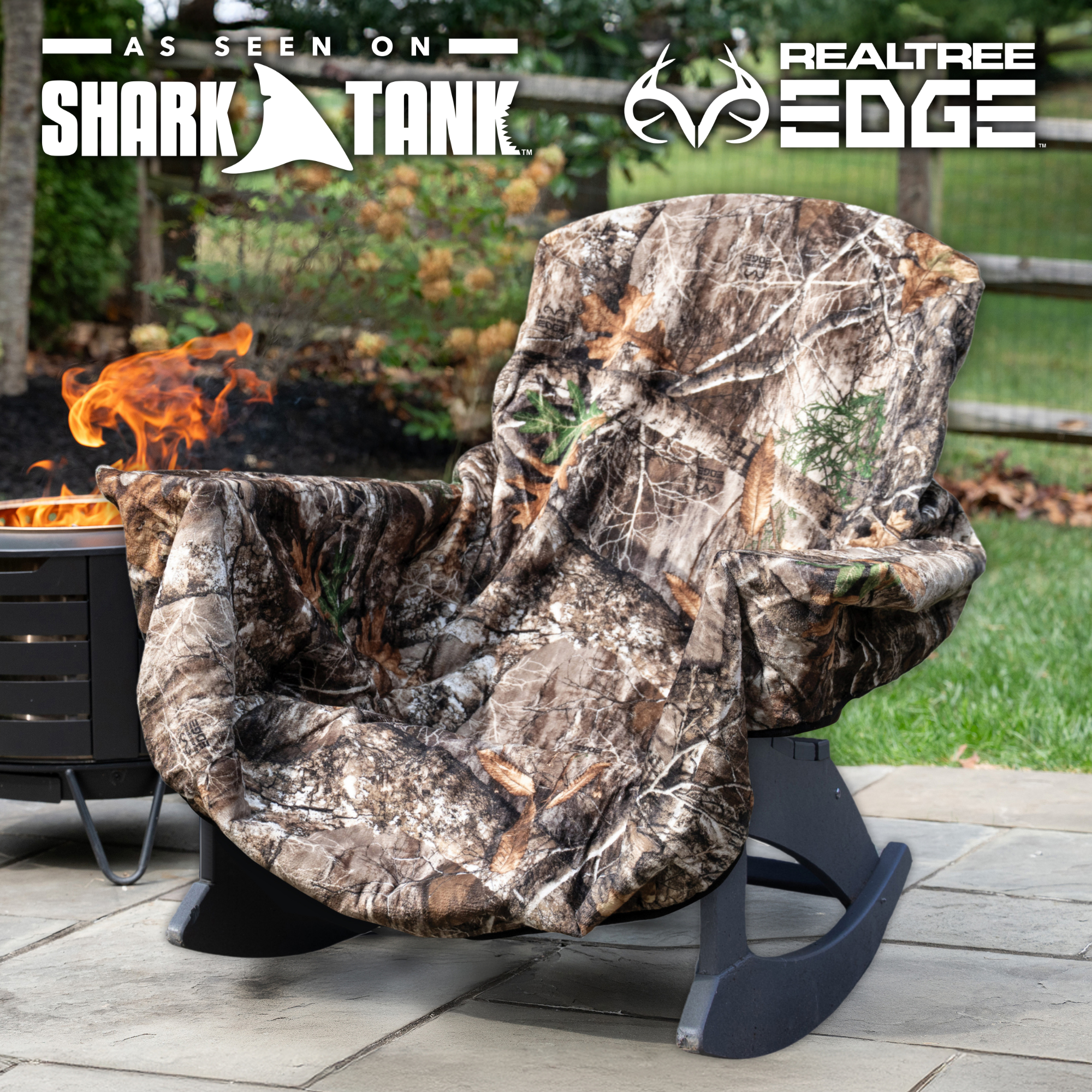 The Chair Blanket™ Launches Realtree EDGE® Camo Edition, Bringing Shark Tank Innovation to the Outdoors
