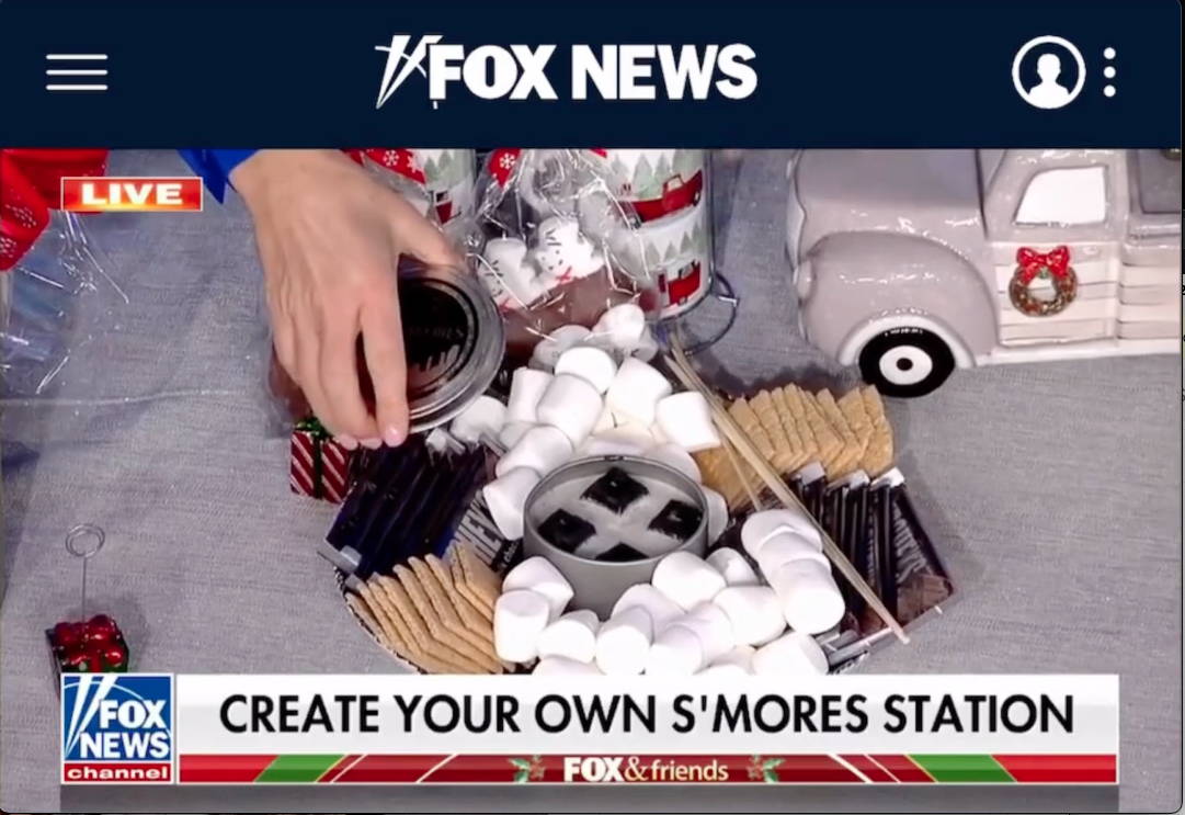 Fox News: How to Create a S’mores Station for the Holidays - City Bonfires