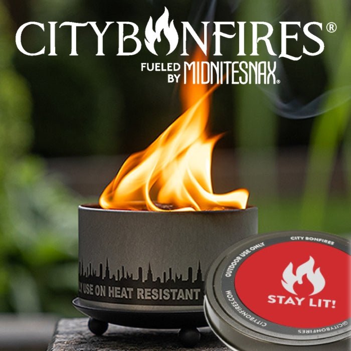 Midnite Snax & City Bonfires Partner Bringing Warmth and Sweet Delight to Promo - City Bonfires