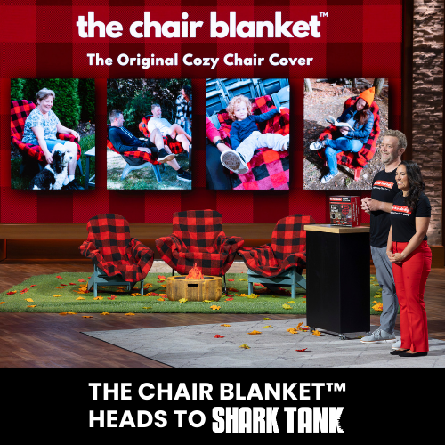The Chair Blanket cozy chair cover on Shark Tank