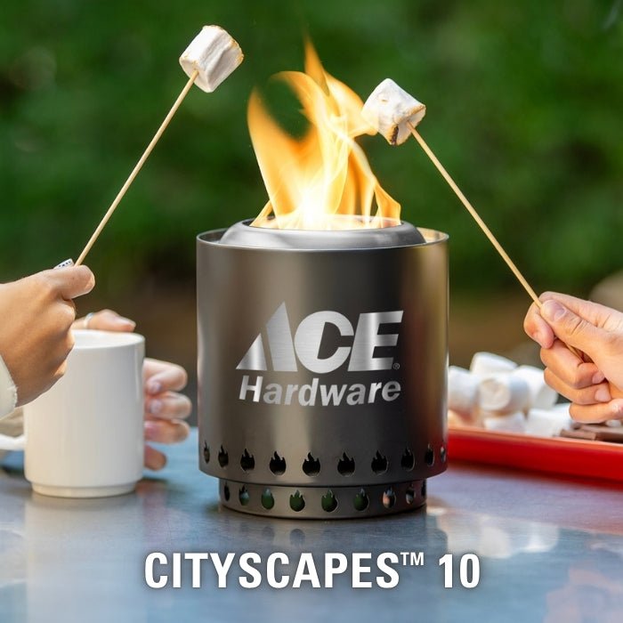 Showcase Your Brand with Coleman Cityscapes Smokeless Fire Pits: 5 Sizes for Custom Etching - City Bonfires