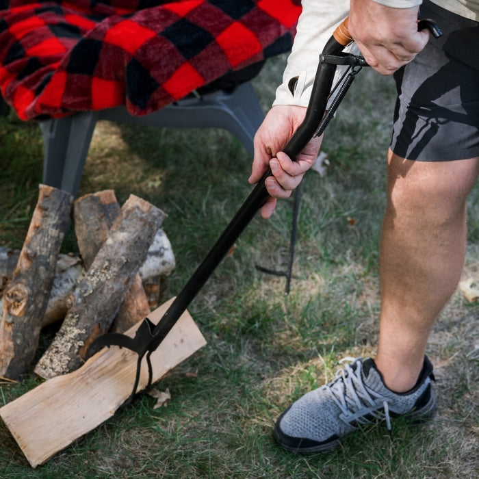 Coleman 40-Inch Log Grabber with Leather Grip