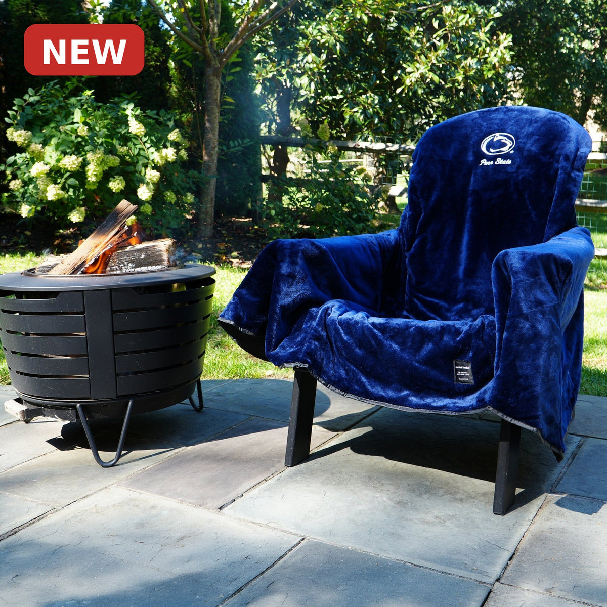 CHPSU-002 Chair Blanket Deluxe fleece close-up