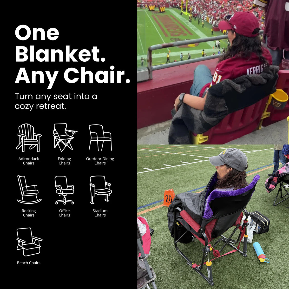The Chair Blanket Deluxe