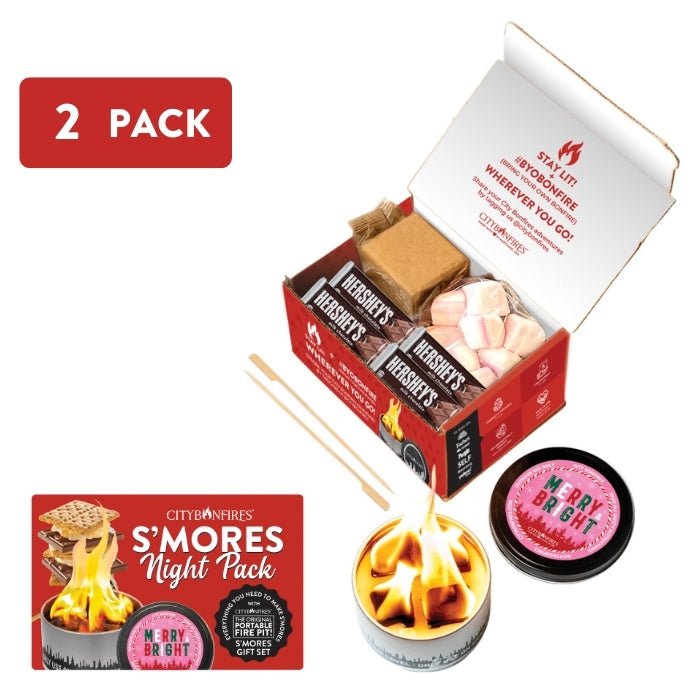 Peppermint S'mores Night Pack - City Bonfires