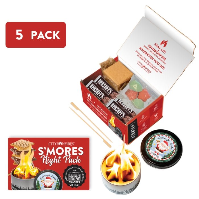 "S'mores for Santa" S'mores Night Pack - City Bonfires