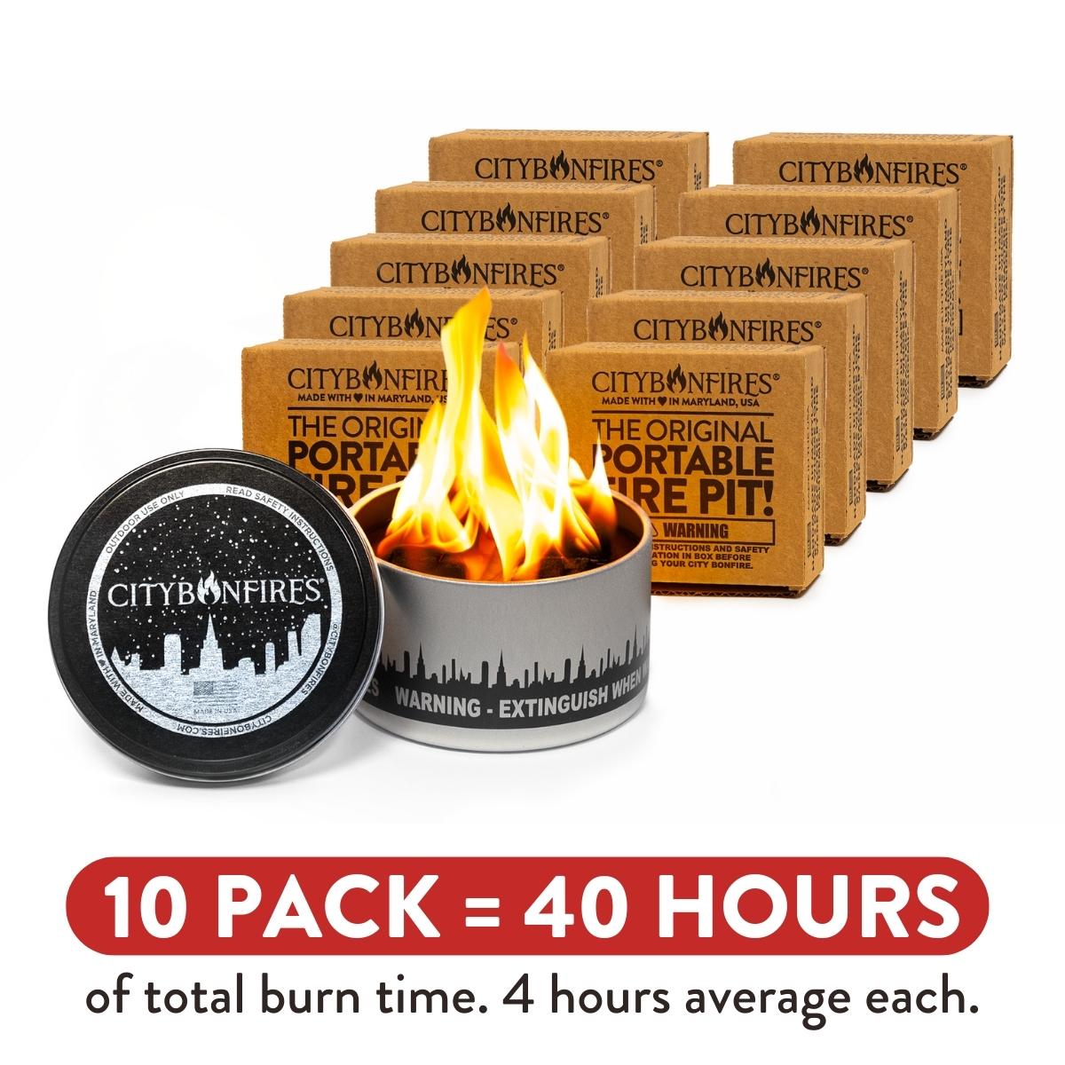 City Bonfire - 10 Pack - City Bonfires