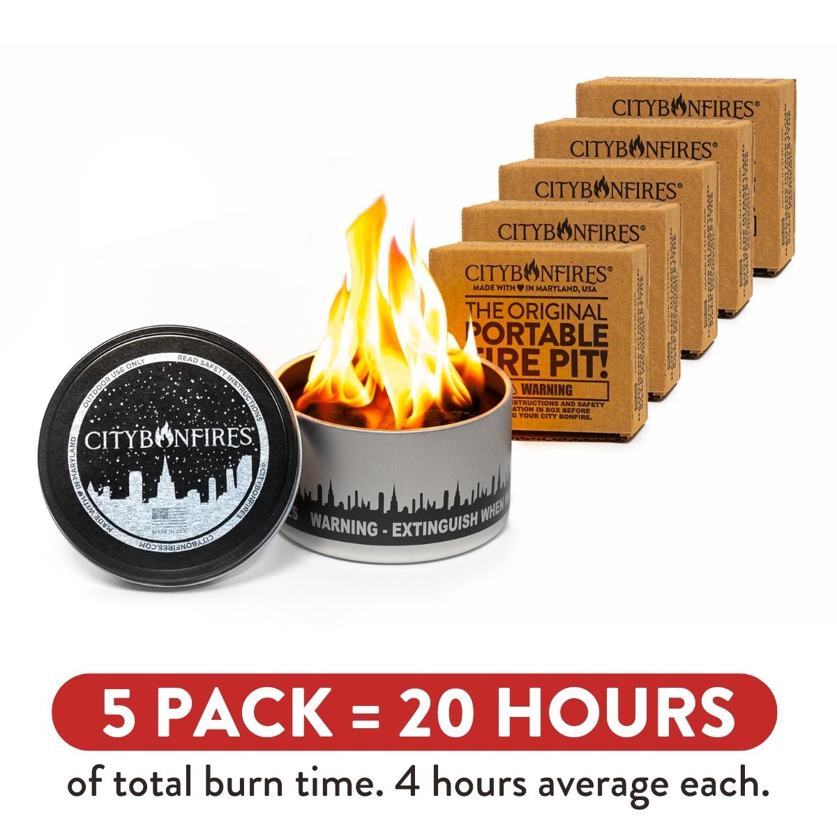 City Bonfire - 5 Pack - City Bonfires