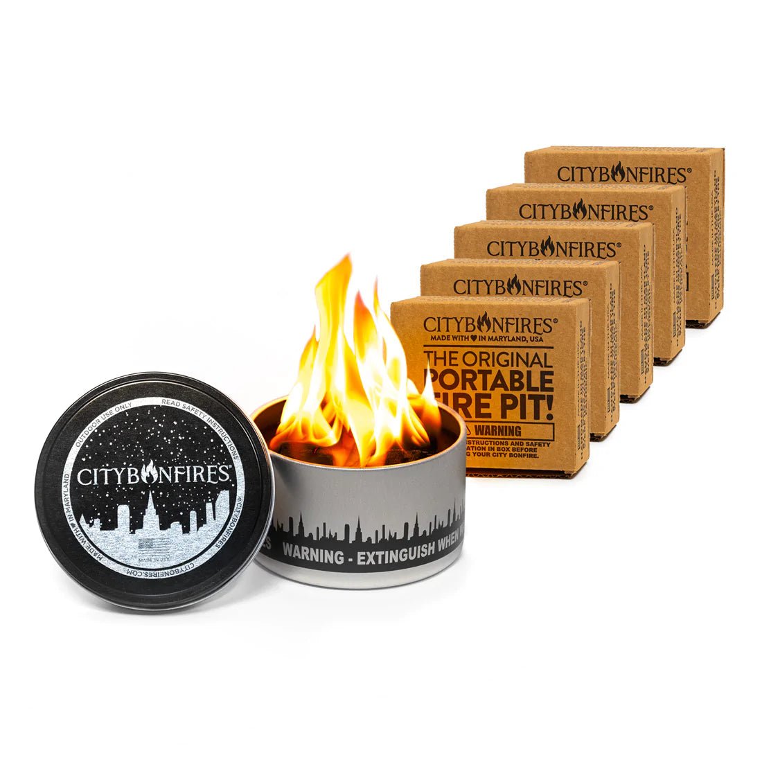 City Bonfire (Portable Fire Pit) - City Bonfires