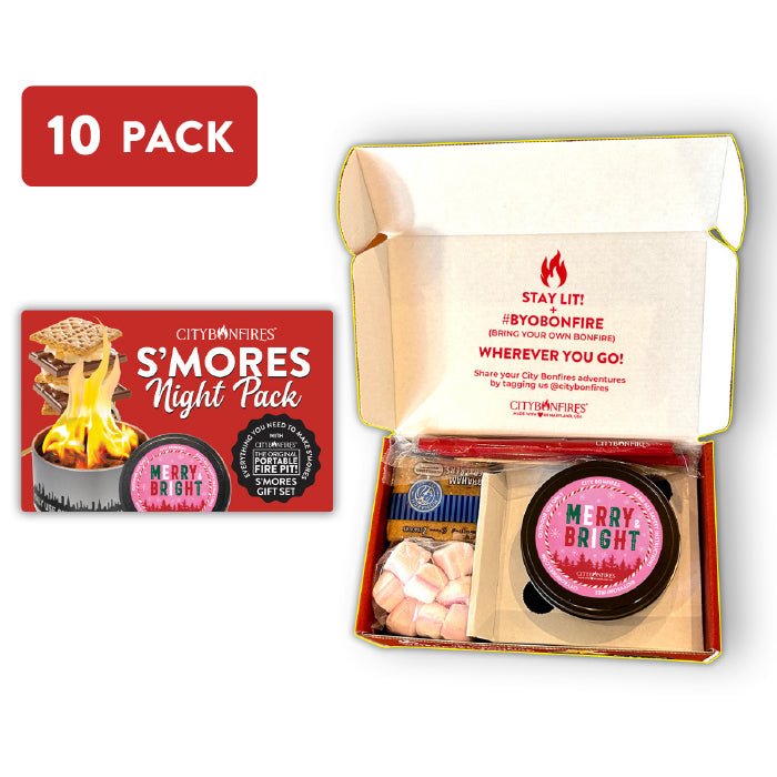 Peppermint S'mores Night Pack - City Bonfires