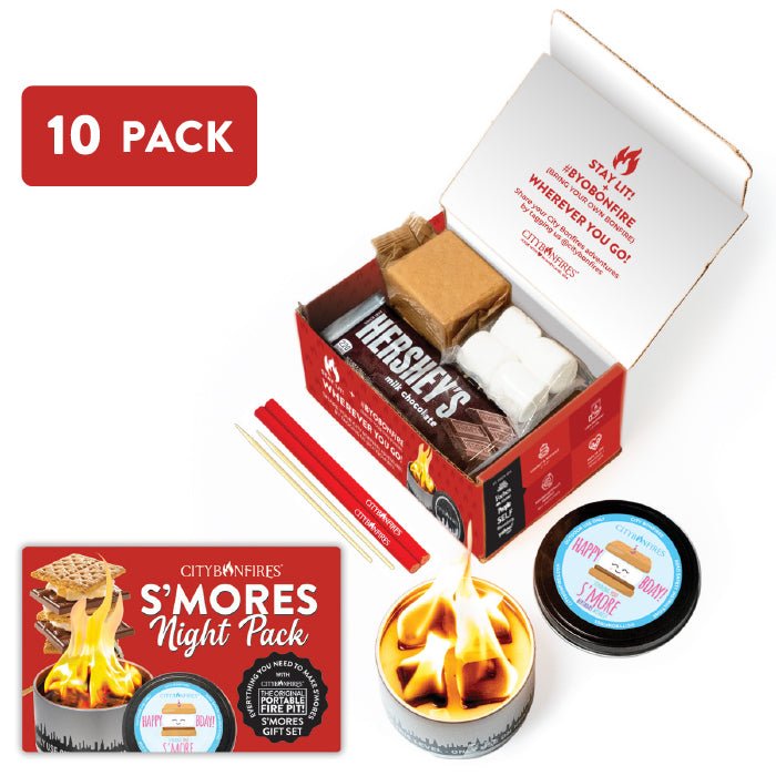 S'mores Night Pack - Happy Birthday Edition - City Bonfires
