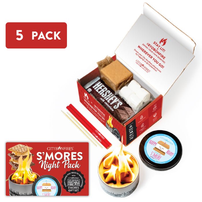S'mores Night Pack - Happy Birthday Edition - City Bonfires