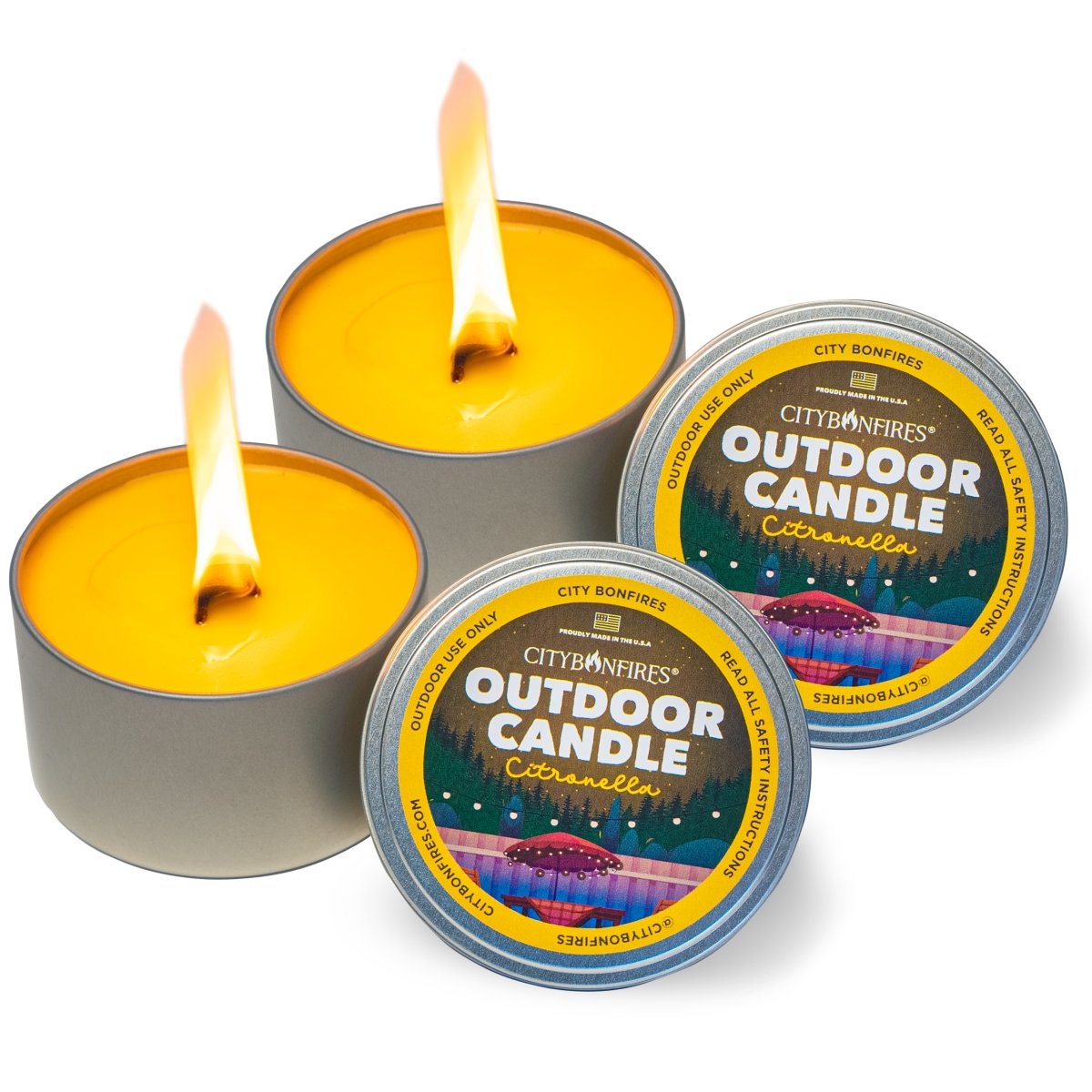 The Outdoor Candle - Citronella - City Bonfires