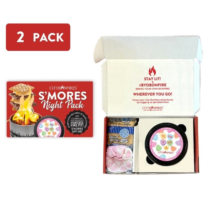 Valentine's S'mores Night Pack - City Bonfires